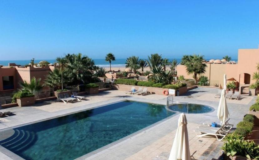 Paradis Plage Pieds Dans L'Eau - Superbe Appartement & Jaccuzi Agadir Dış mekan fotoğraf